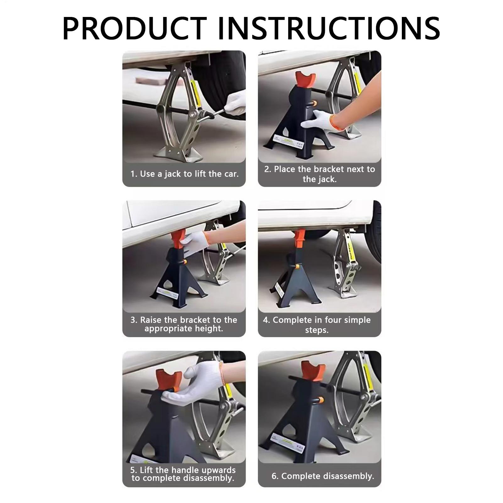 Car Jack - Soportes de elevación para camiones de