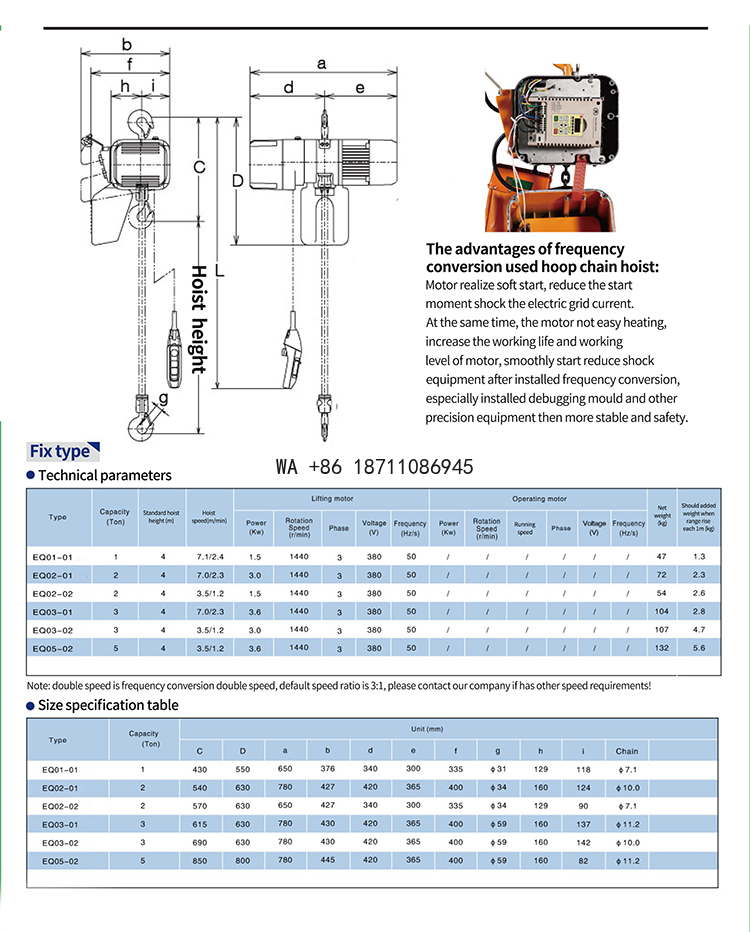 Grua de Cadena Eléctrica de Do - Car Jack reseña y precio